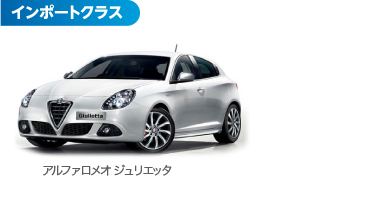 インポートクラス アルファロメオ